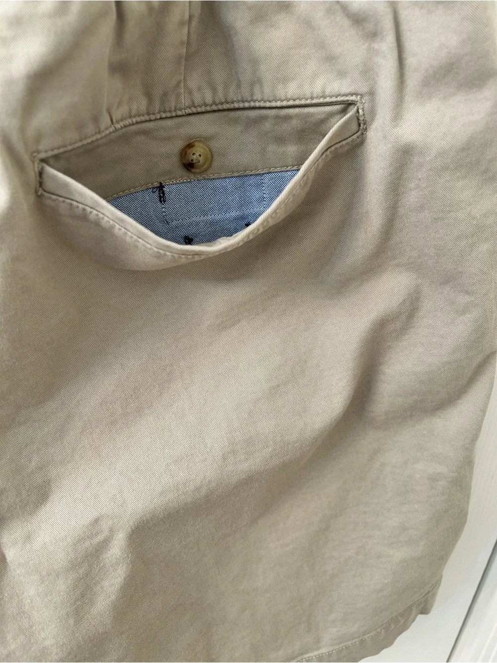 Polo by Ralph Lauren Tan Flat-Front Men's Shorts